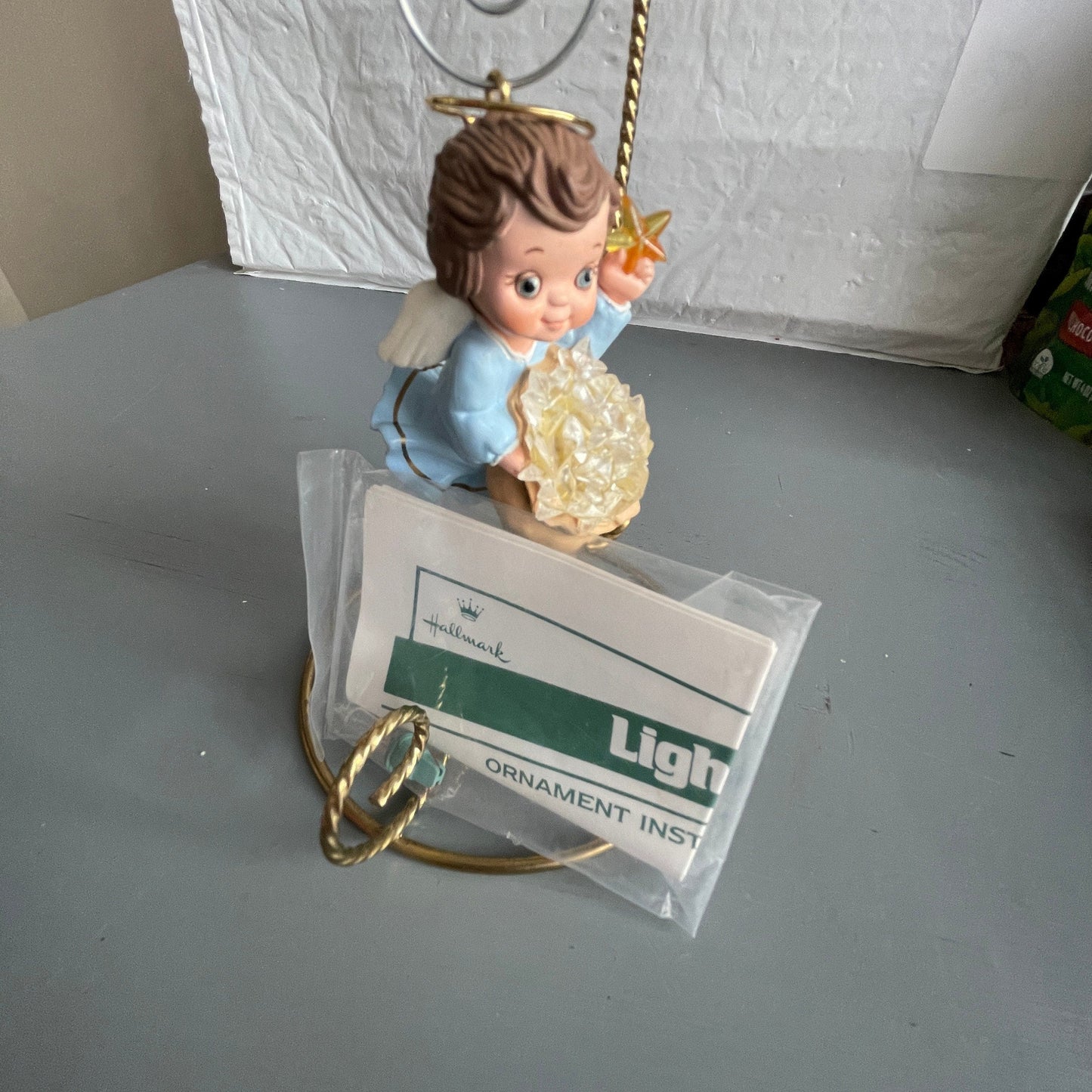 Hallmark Starlight Angel - Lighted, Vintage 1990 Keepsake Ornament QLX7306