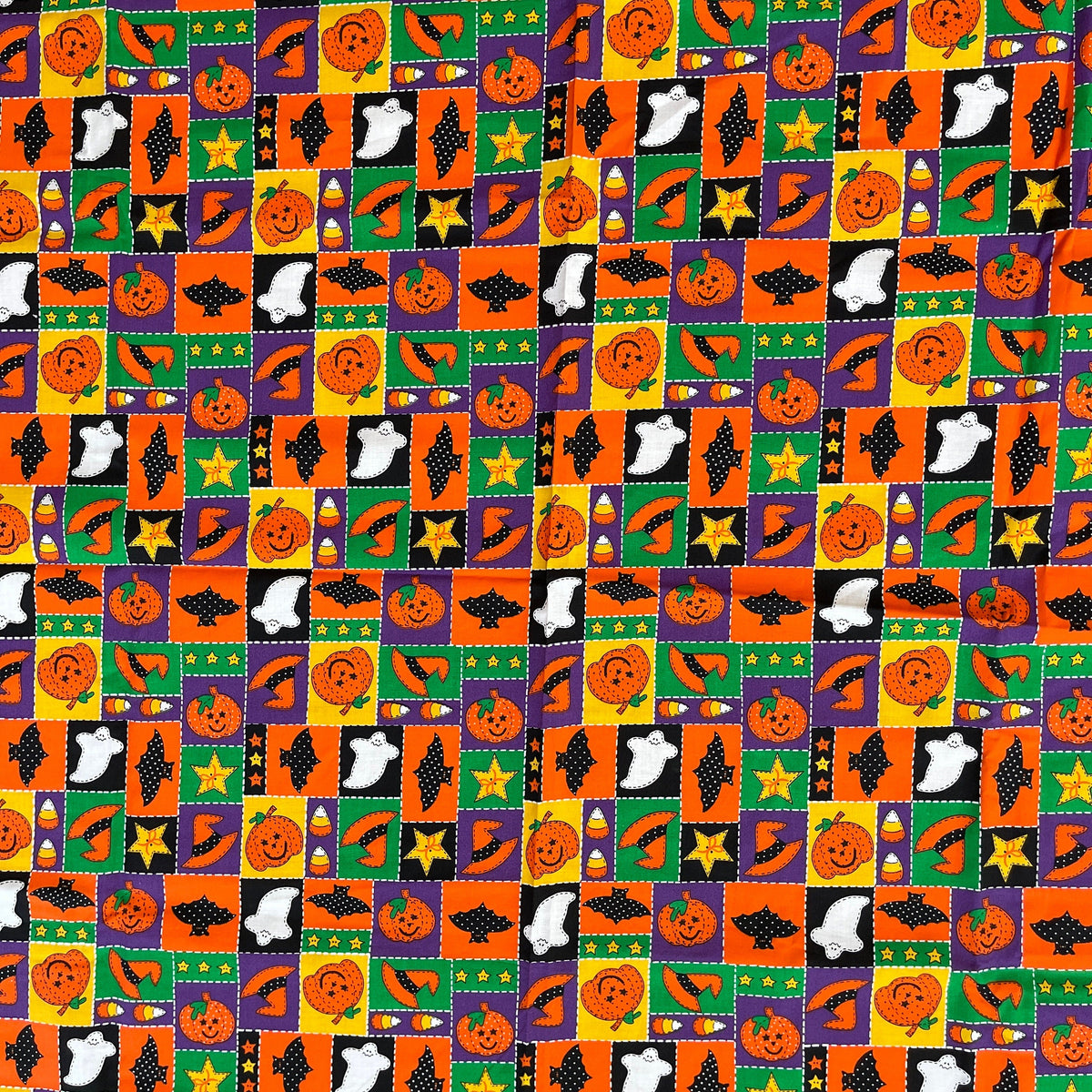 Fun Halloween Fabric 43 By 34 Inches