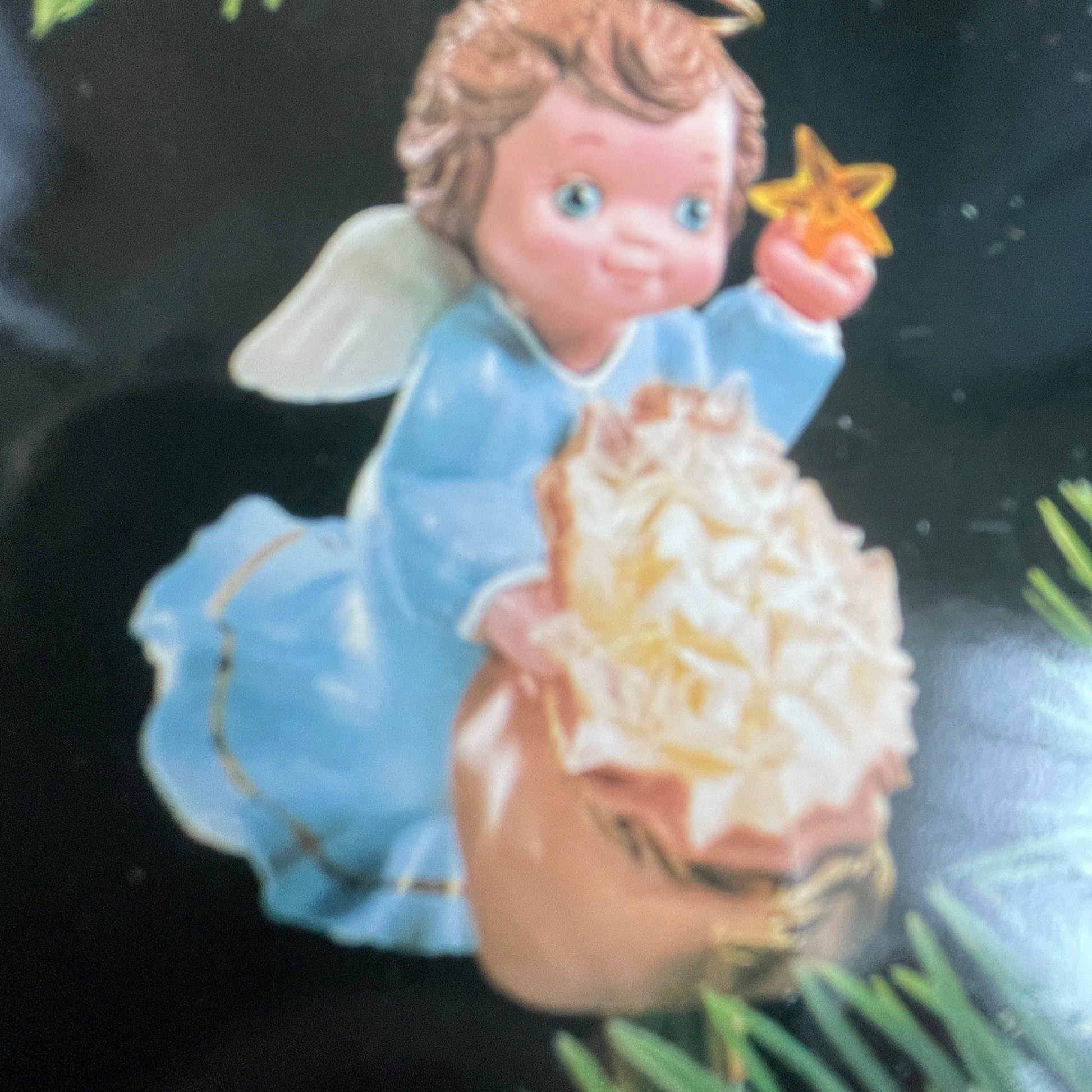 Hallmark Starlight Angel - Lighted, Vintage 1990 Keepsake Ornament QLX7306
