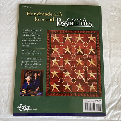 Christmas with Possibilities 16 Quilted Holiday Projects 2010 Softcover Quilting Book