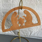 Nativity Scene Cut Out Of Wood Vintage Cottagecore Christmas Decoration/Ornament