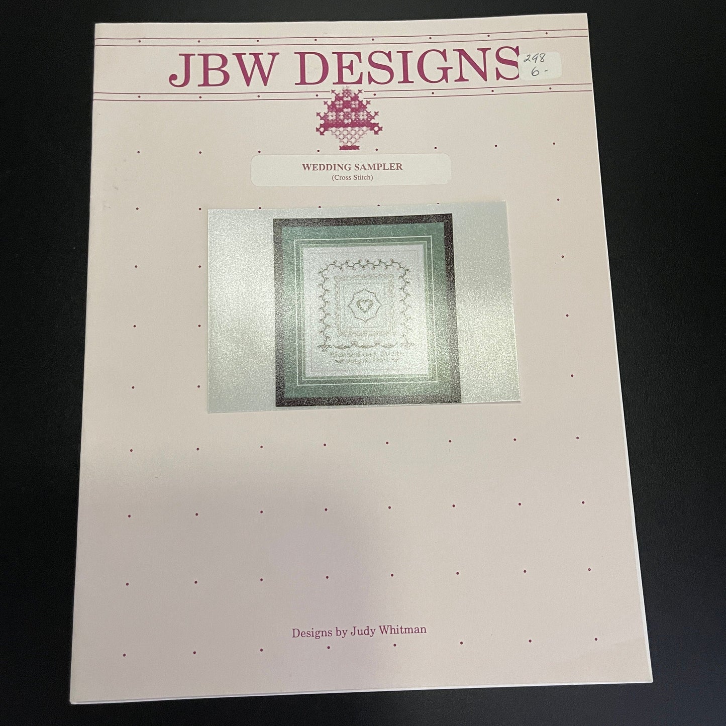 JBW Designs Choice Of 5 Vintage Counted Cross Stitch Charts See pictures Description and Variations*