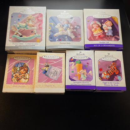 Hallmark Choice of Spring Season Keepsake Ornaments See Pictures and Description for Details*