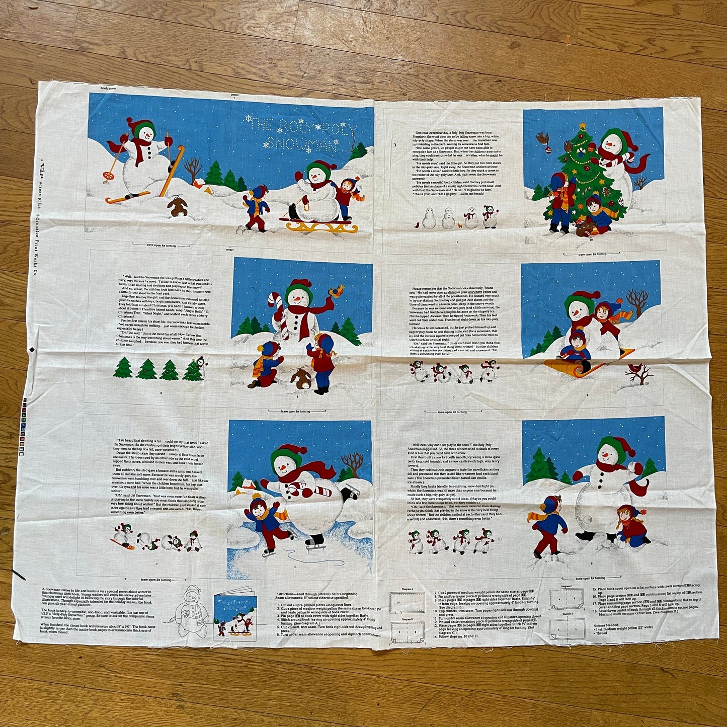 Fantastic fabric panels choice of sewing projects see pictures and variations*