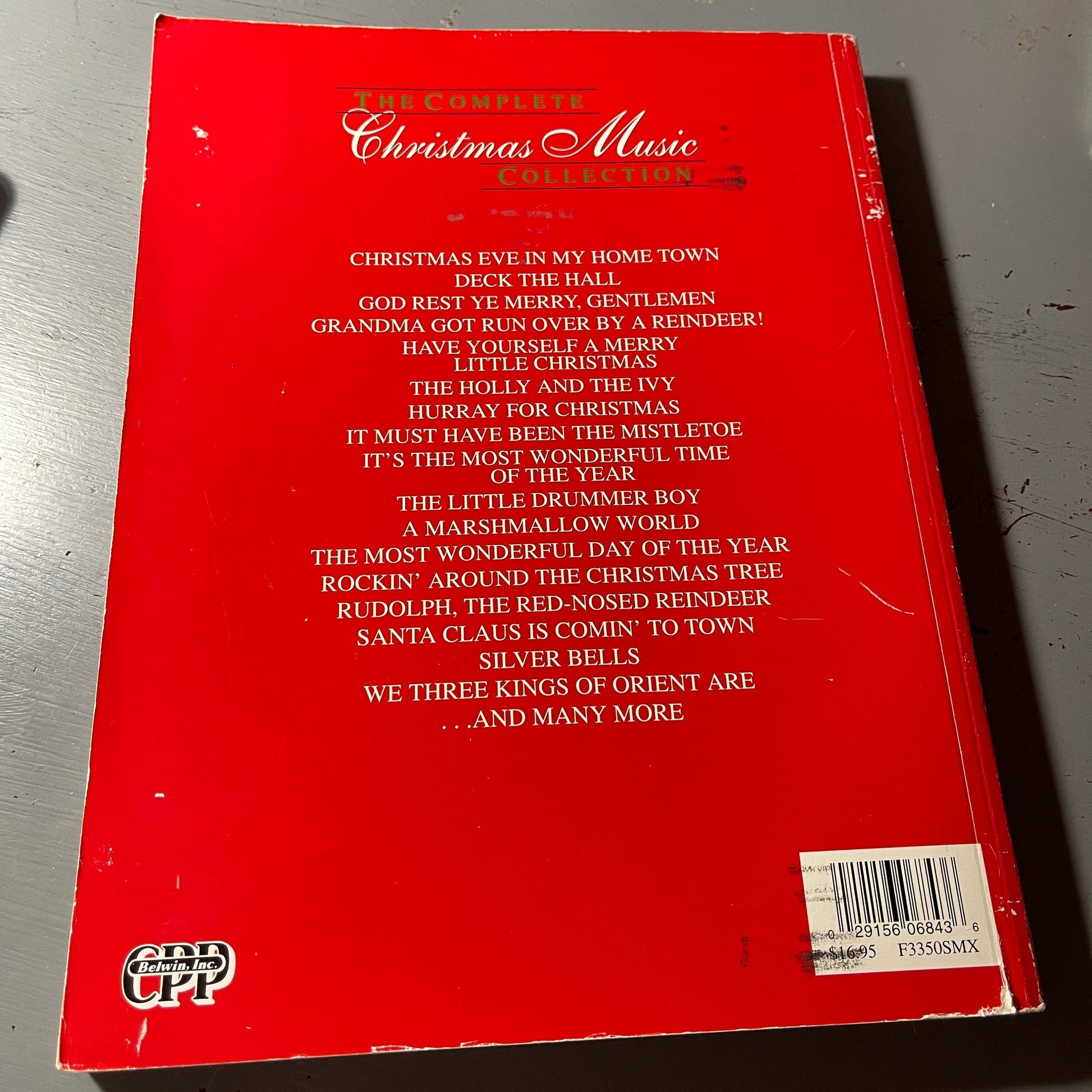 CPP Belwin The Complete Christmas Music Collection sheet music vintage 1993 book*