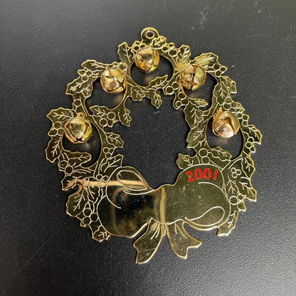 Glimmering gold-tone metal ornament choices see pictures and variations*