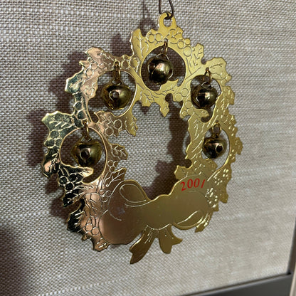 Glimmering gold-tone metal ornament choices see pictures and variations*