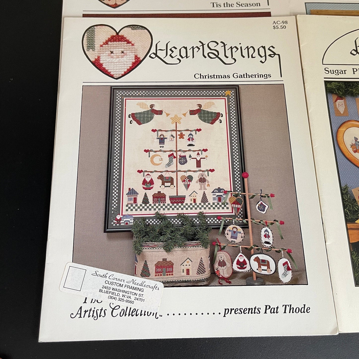 HeartStrings The Artists Collection choice of Christmas vintage counted cross stitch charts see pictures and variations*