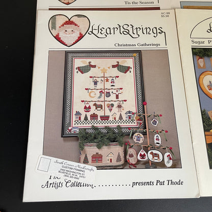 HeartStrings The Artists Collection choice of Christmas vintage counted cross stitch charts see pictures and variations*