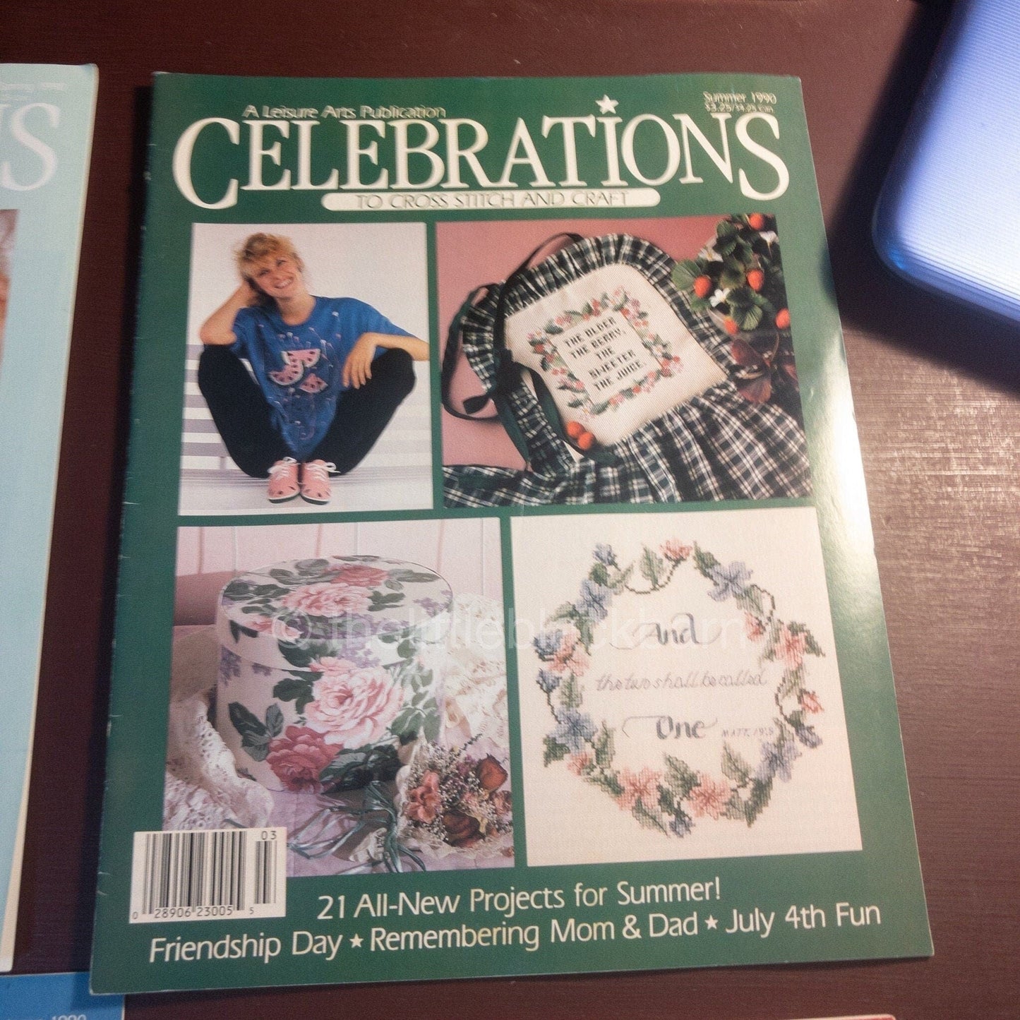 Celebrations, To Cross Stitch and Craft, Vintage 1990, 4 Issues*