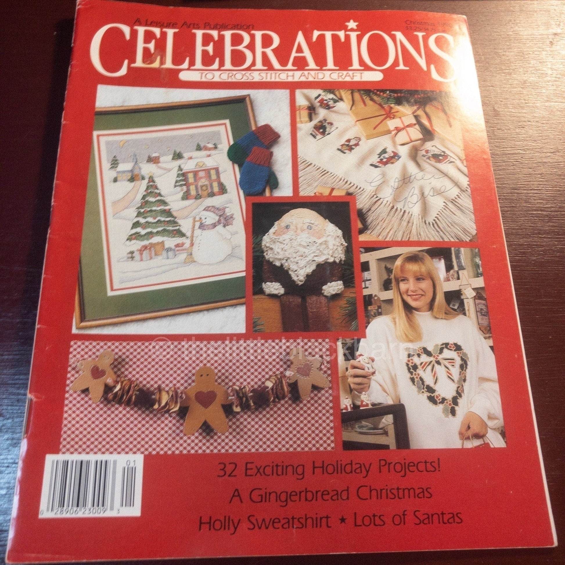 Celebrations, To Cross Stitch and Craft, Vintage 1990, 4 Issues*