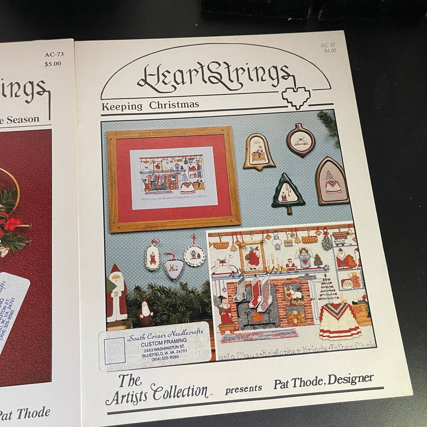 HeartStrings The Artists Collection choice of Christmas vintage counted cross stitch charts see pictures and variations*