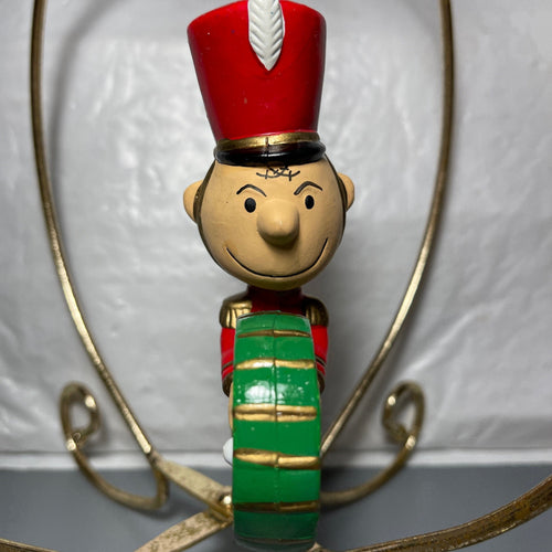 Charlie Brown Drummer Boy Strike Up the Peanuts Gang Band Christmas Tree Ornament