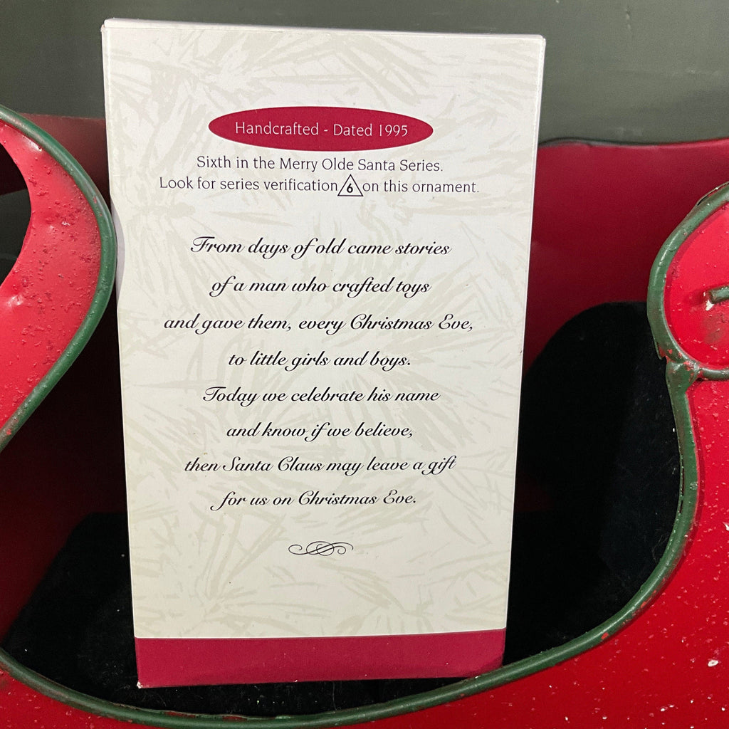 Hallmark choice Merry Olde Santa Collector's Series Keepsake ornaments see pictures and variations*