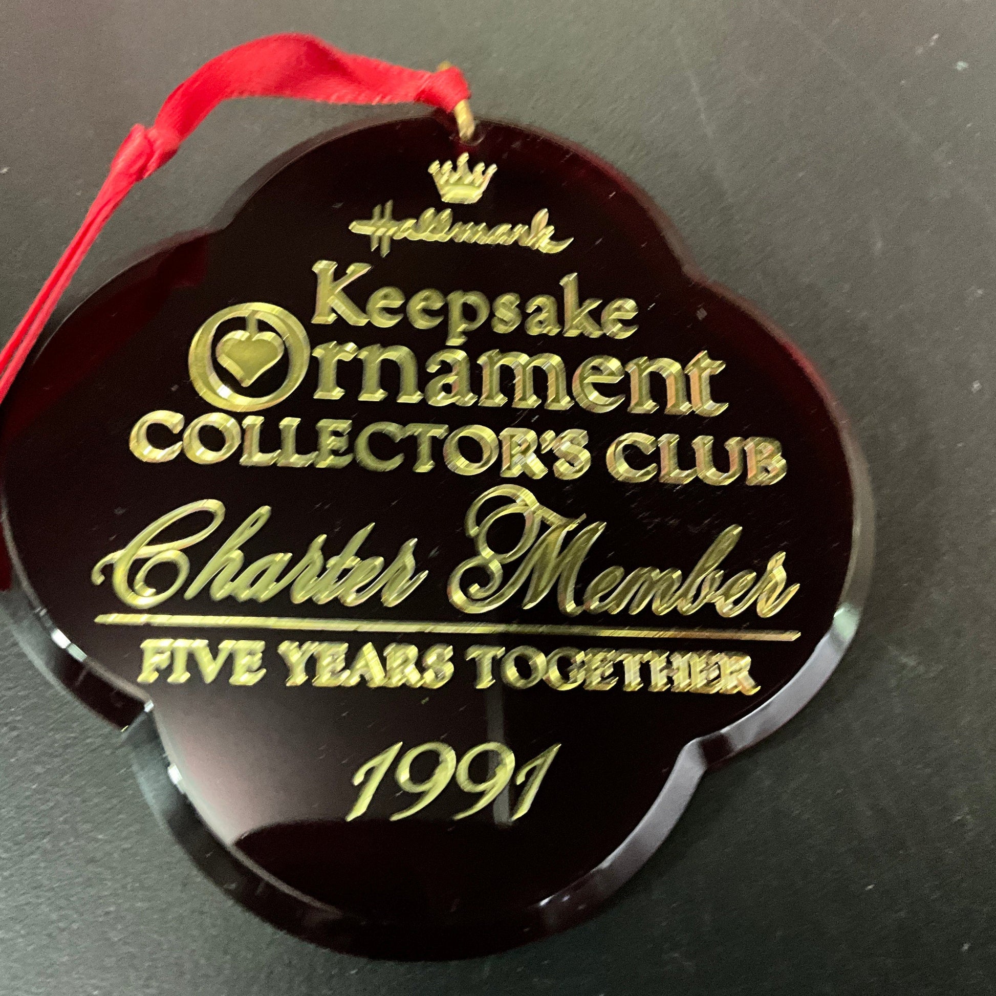 Hallmark Collector&#39;s Club choice Keepsake Of Membership Ornaments see pictures and variations*