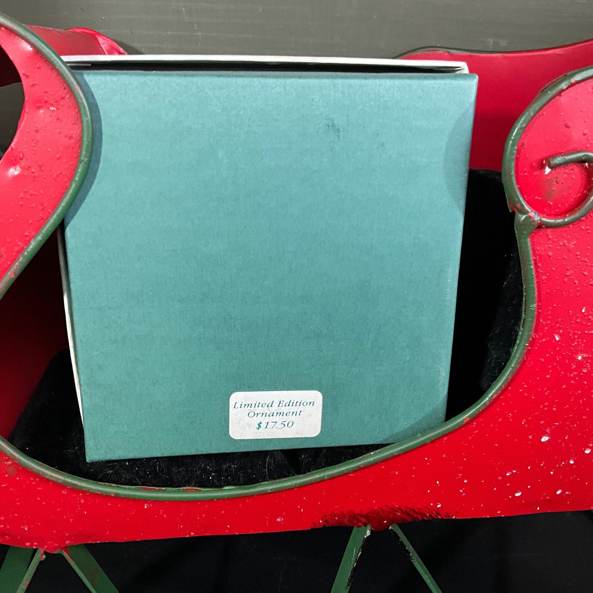 Hallmark Christmas is Sharing choice Hand Painted Bone China Limited Edition Ornaments see pictures and variations*