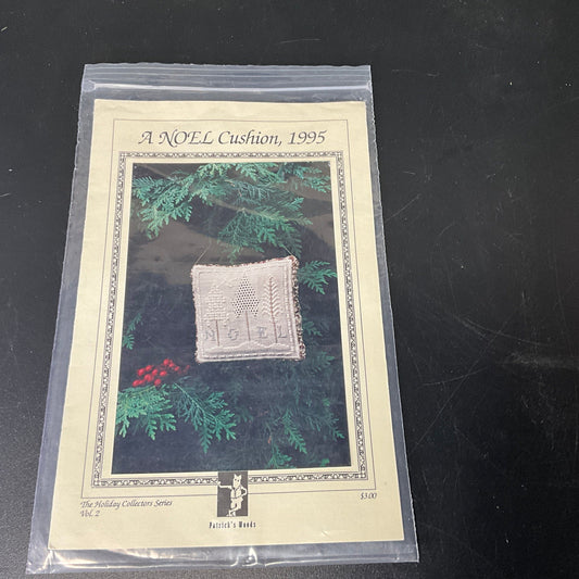 Patricia&#39;s Woods A Noel Cushion, 1995 The Holiday Collection Series Vol. 2 cross stitch chart