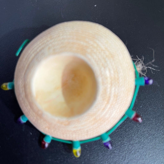 Hallmark Feliz Navidad Decorated sombrero Vintage 1997 Keepsake Ornament QX6665