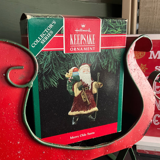 Hallmark choice Merry Olde Santa Collector's Series Keepsake ornaments see pictures and variations*