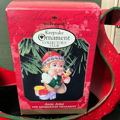Hallmark Collector&#39;s Club choice Keepsake Of Membership Ornaments see pictures and variations*
