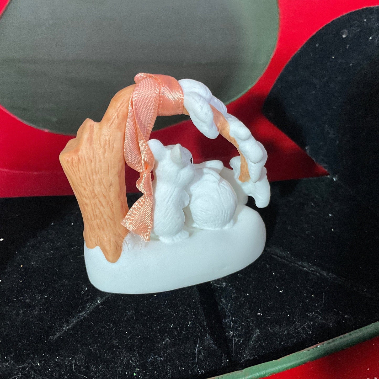 Hallmark Christmas is Sharing choice Hand Painted Bone China Limited Edition Ornaments see pictures and variations*