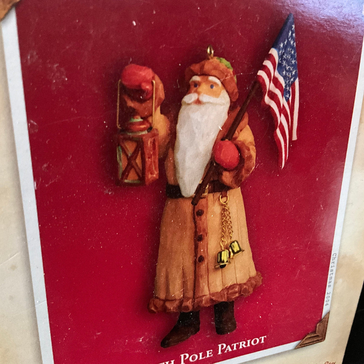 Hallmark North Pole Patriot Dated 2004 Keepsake Ornament QXG5451