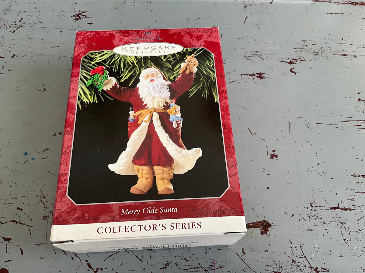 Hallmark Merry Olde 1998 Santa Collector's Series Ornament.QX6386