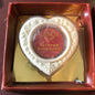 Heart and Star , Tea Lights, Lenox, Yuletide, Glowlites, 1/2 Inch Tea Light Candles Included