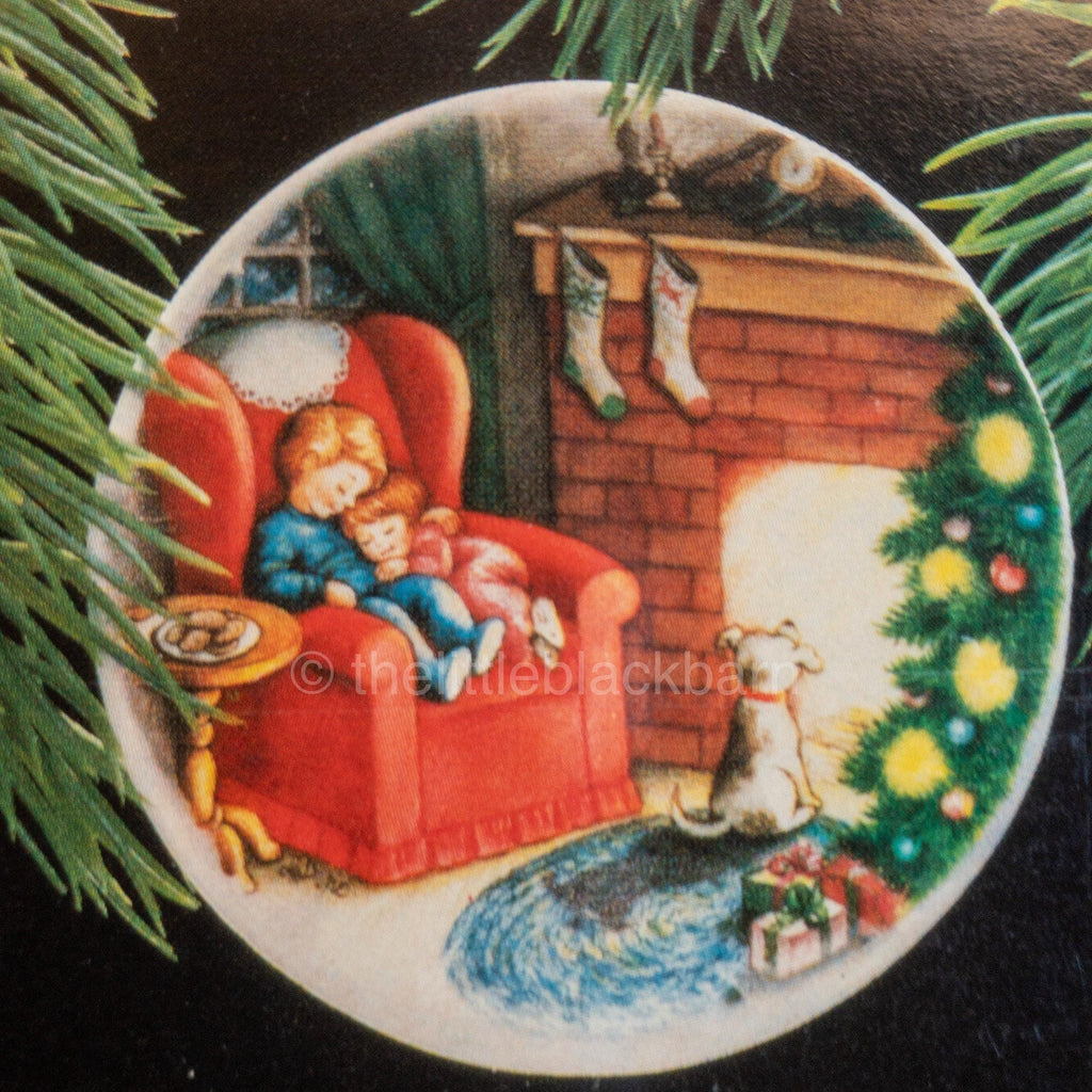 Hallmark, Set Of 3, Collector's Plate Series, 1987, 1988, 1989, Keepsake Ornaments, See Description*