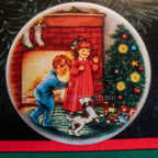 Hallmark, Set Of 3, Collector's Plate Series, 1987, 1988, 1989, Keepsake Ornaments, See Description*