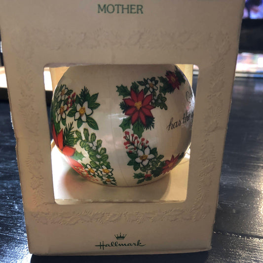 Hallmark, Mother, Dated 1980, Keepsake Ornament, QX2034*