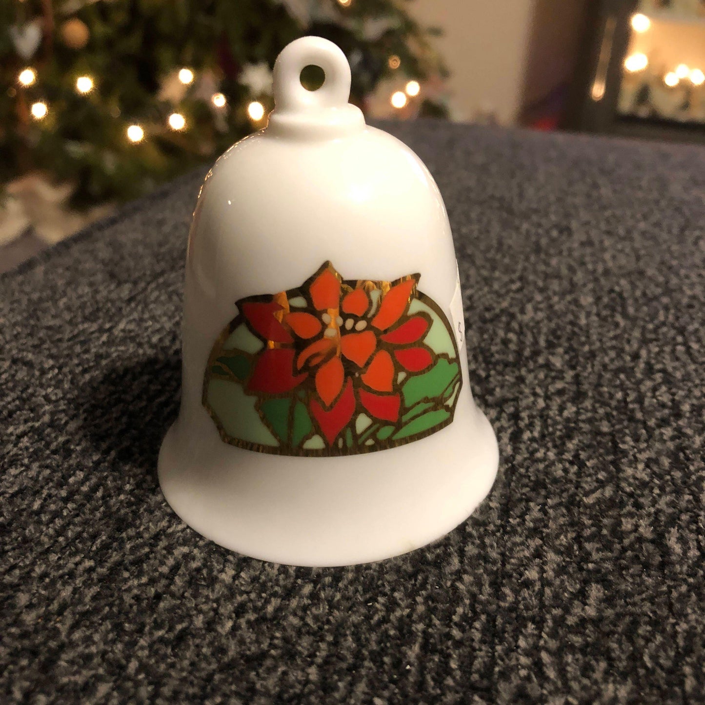 Hallmark, Mom & Dad, Dated 1983,, Bell, Keepsake Ornament, QX5845