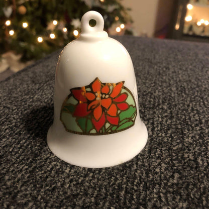 Hallmark, Mom & Dad, Dated 1983,, Bell, Keepsake Ornament, QX5845