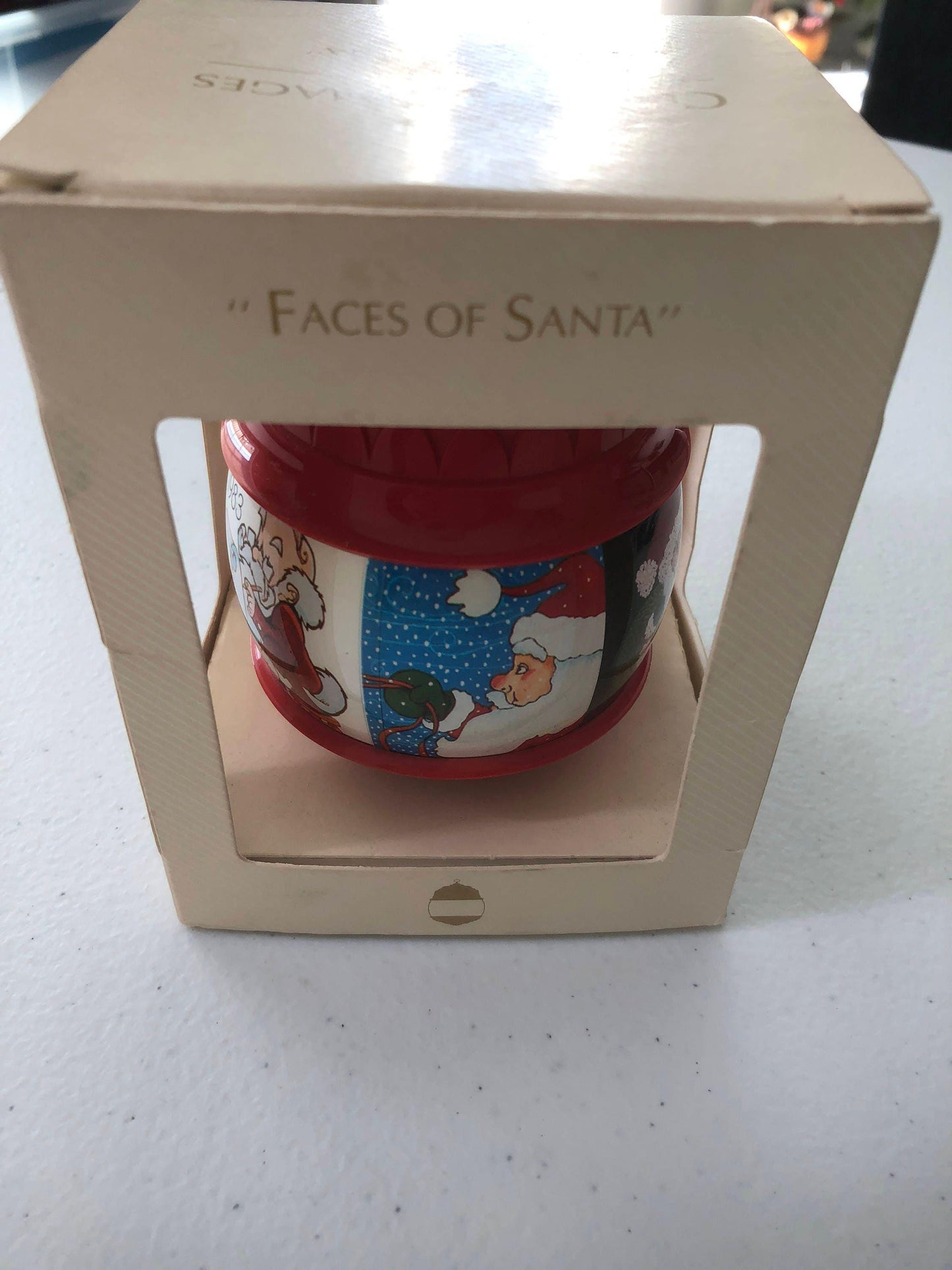 Hallmark, Santas Many Faces, Hallmark Christmas Images, Dated 1983*