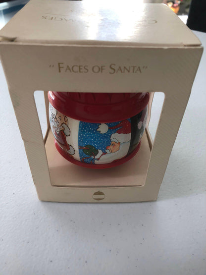 Hallmark, Santas Many Faces, Hallmark Christmas Images, Dated 1983*