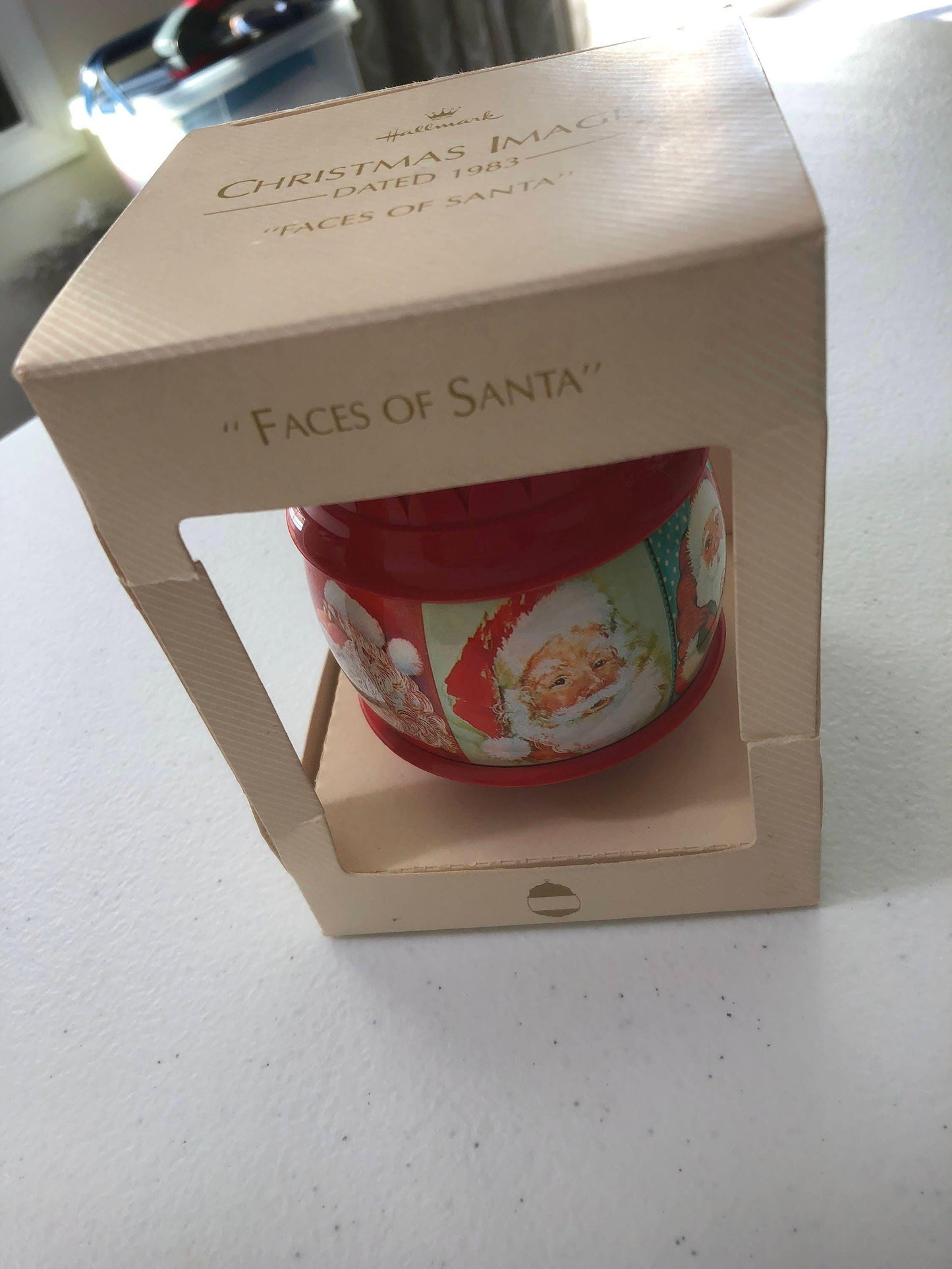 Hallmark, Santas Many Faces, Hallmark Christmas Images, Dated 1983*