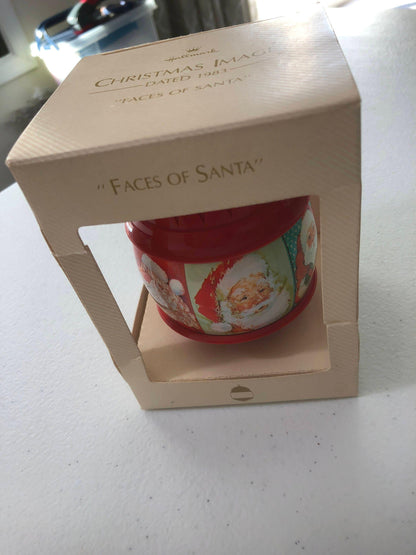 Hallmark, Santas Many Faces, Hallmark Christmas Images, Dated 1983*