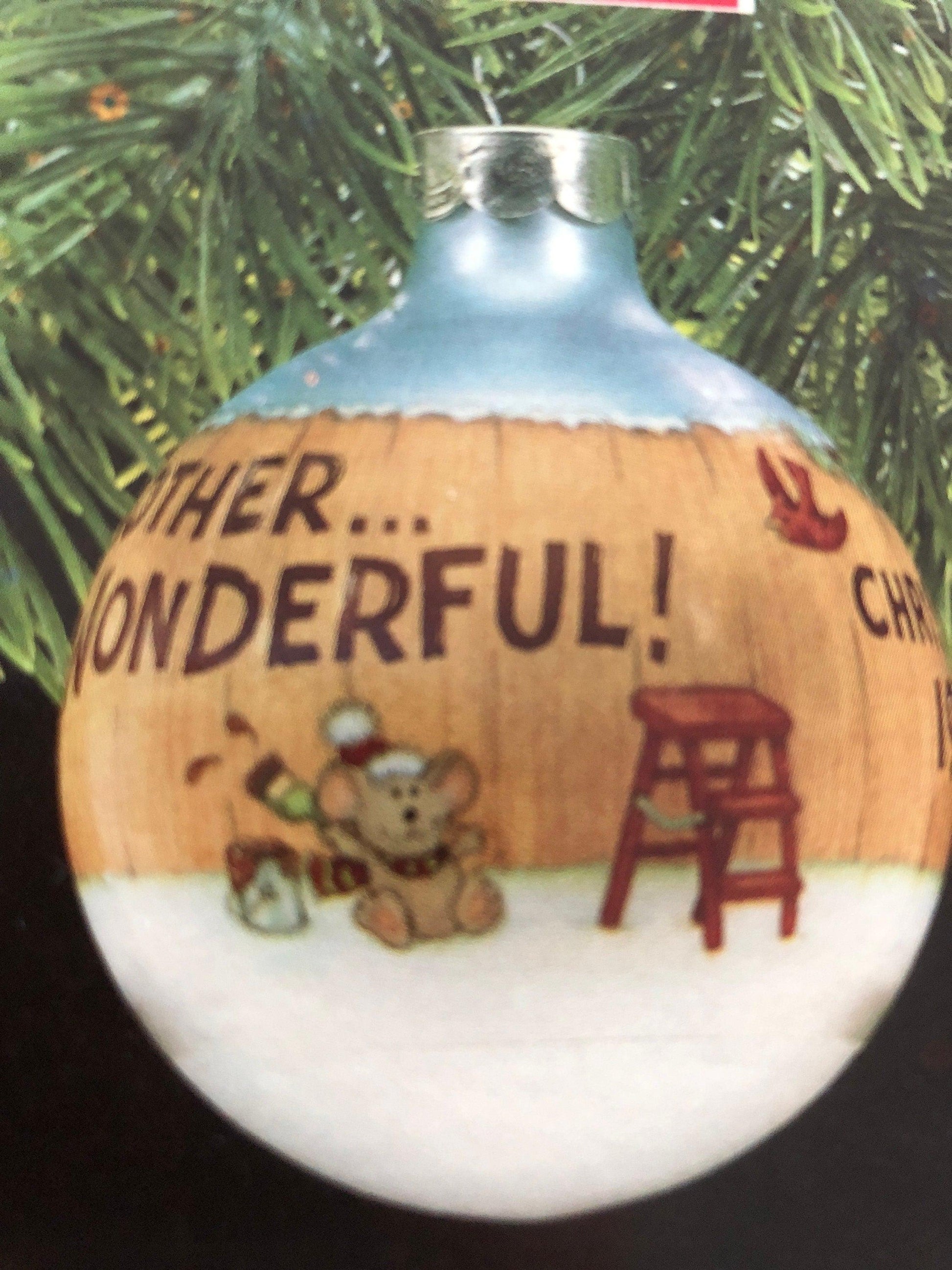 Hallmark, Grandmother You&#39;re Wonderful, Dated 1990, Keepsake Ornament, QX2236