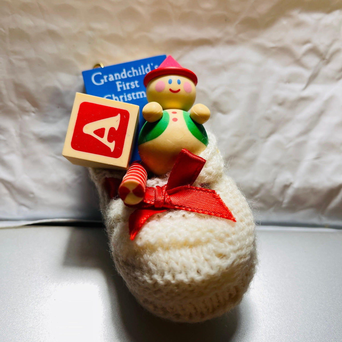 Hallmark, Grandchild's First Christmas, Vintage 1985, Keepsake Ornament, QX4955*