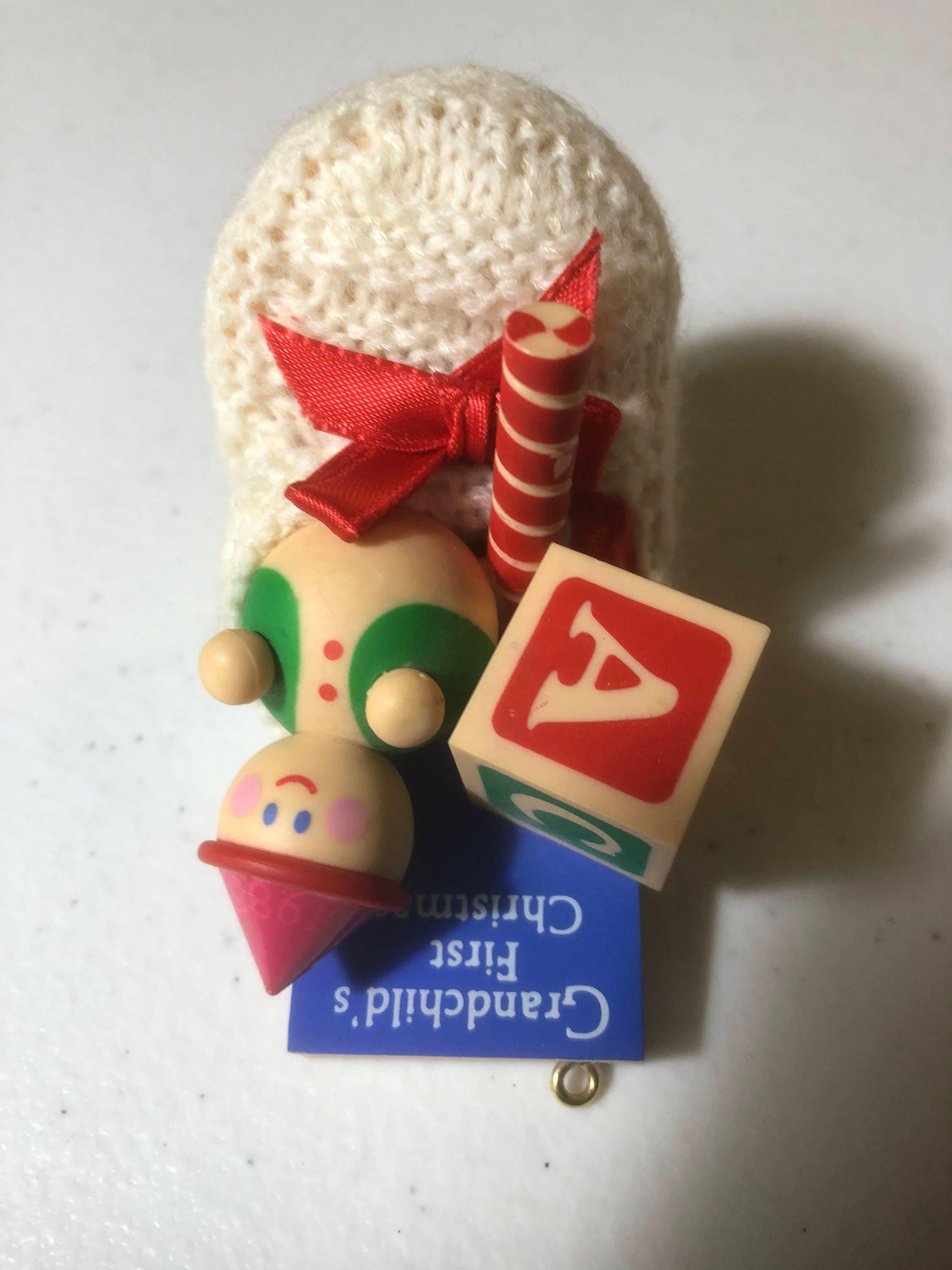 Hallmark, Grandchild&#39;s First Christmas, Vintage 1985, Keepsake Ornament, QX4955*