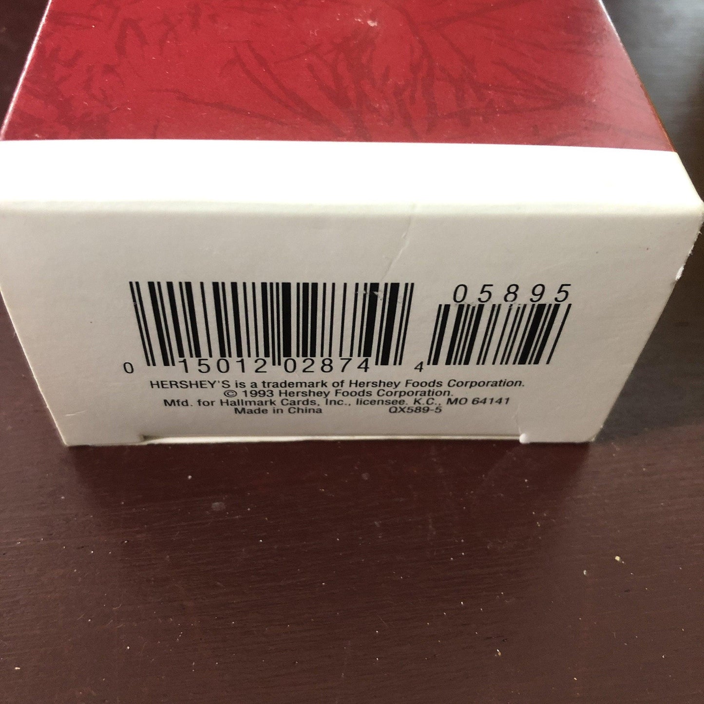 Hallmark, Warm and Special Friends, Hershey, Dated 1993, Keepsake Ornament, QX5895*