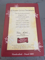 Hallmark A Happy Little Snowman Keepsake Ornament PR3570