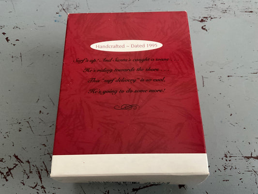 Hallmark Surfin&#39; Santa 1995 Keepsake Ornament QX6019