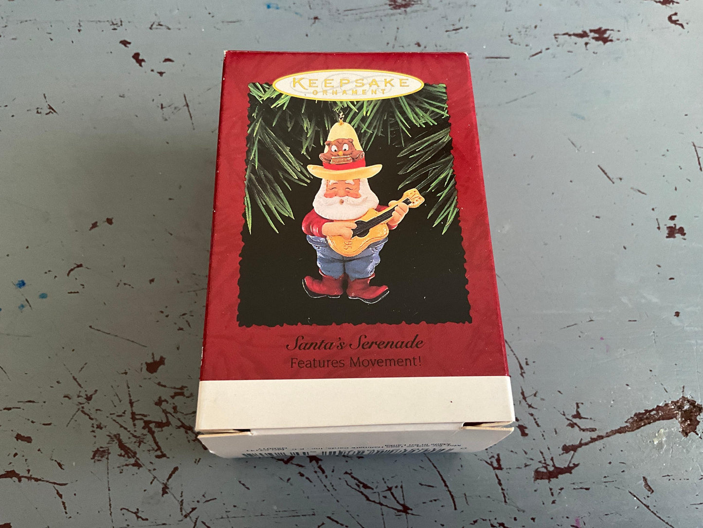 Hallmark Santa&#39;s Serenade 1995 Kepsake ornament.QX6017