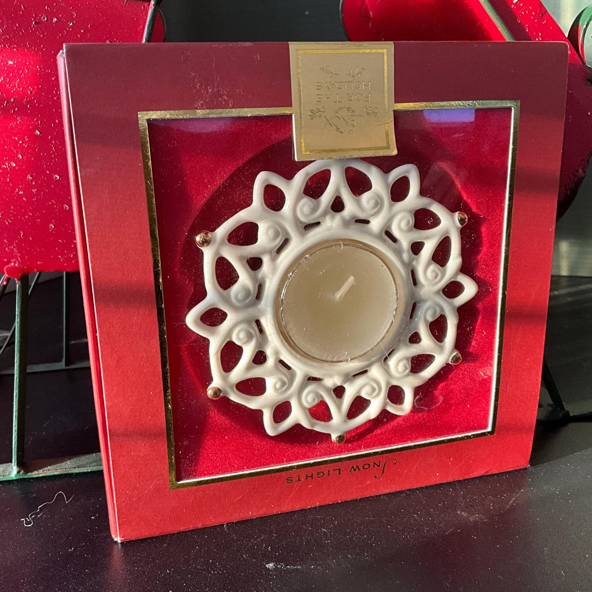 Lenox For The Holidays choice votive / tea lights vintage decorative collectibles see pictures and variations*