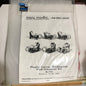 Mary Maxim, Sled Ornament Set Of 12, Vintage Plastic Canvas Kit*