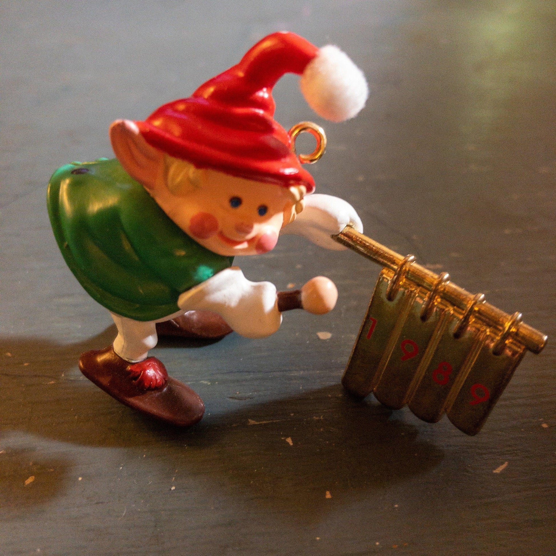 Hallmark, Hark It&#39;s Herald #1, Dated 1989, Keepsake Ornament, QX4555