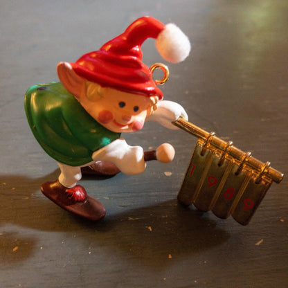 Hallmark, Hark It&#39;s Herald #1, Dated 1989, Keepsake Ornament, QX4555