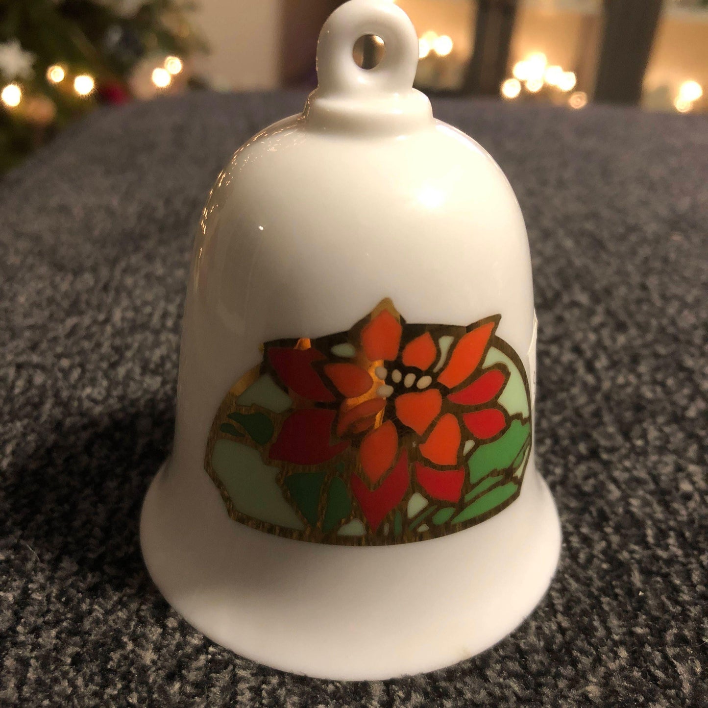 Hallmark, Mom & Dad, Dated 1983,, Bell, Keepsake Ornament, QX5845
