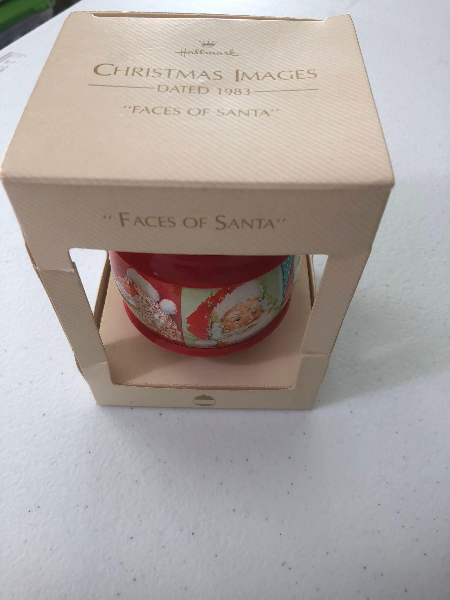 Hallmark, Santas Many Faces, Hallmark Christmas Images, Dated 1983*